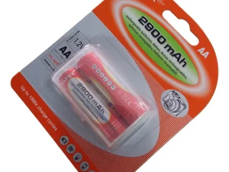 2x Pilas Recargable Aa 1.2v 2900mah Vapex